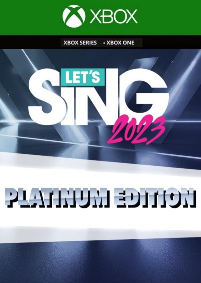 Ключ активації Let's Sing 2023 Platinum Edition для Xbox One/Series (56383963)