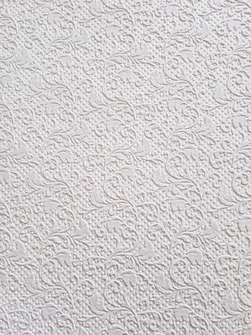 Обои виниловые CROCUS Прима 11294 на бумажной основе 0,53 м Белый