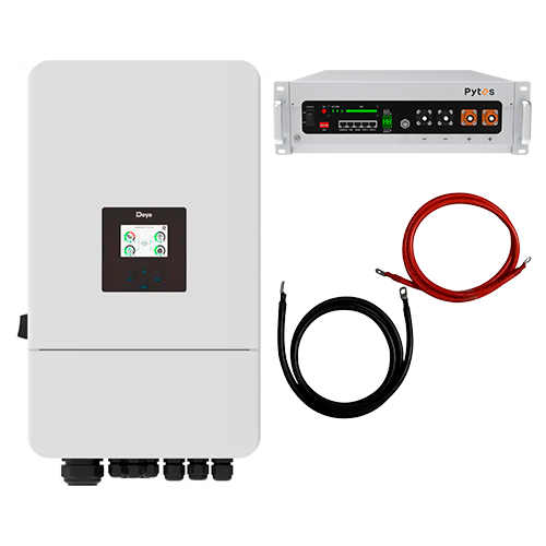 Комплект автономного енергопостачання Deye SUN-15K-SG05LP3-EU 15kW та Pytes V5 5,12kWh White (31560720)