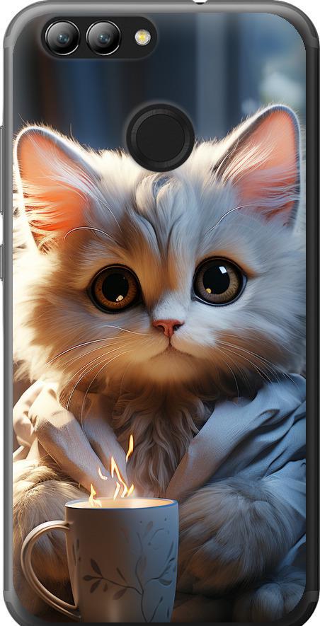 Чохол на Huawei Nova 2 Білий кіт (5646t-1021-42517)
