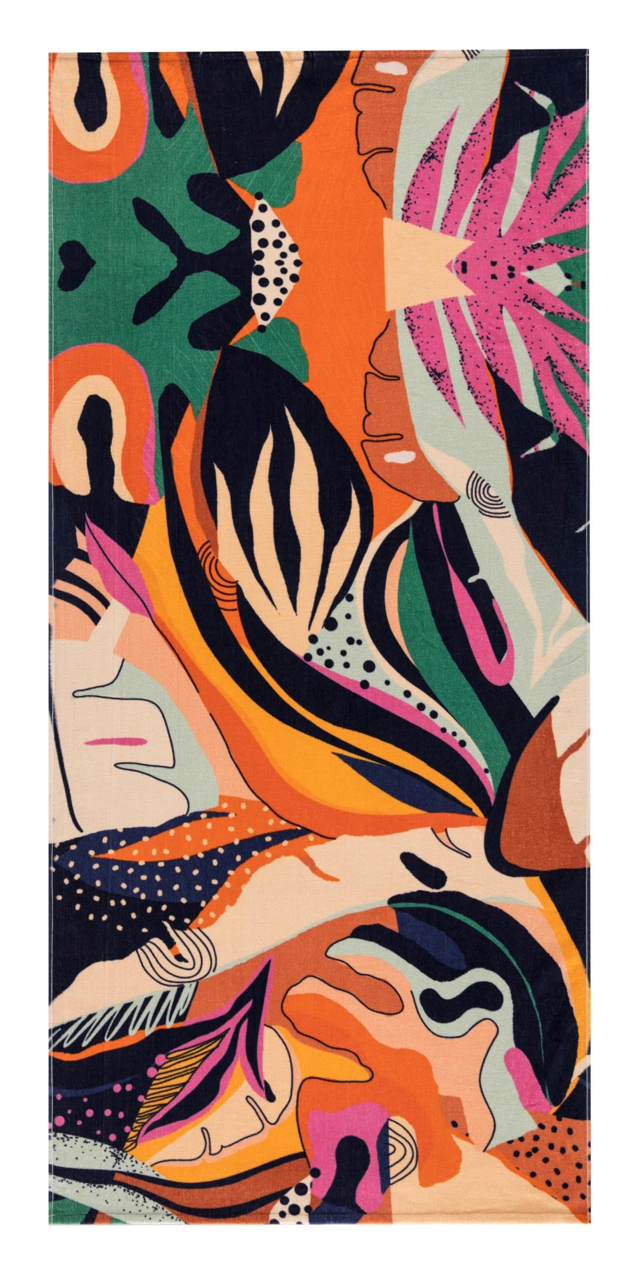 Полотенце пляжное Maisonette Freya 75х150 см 340 г/м2