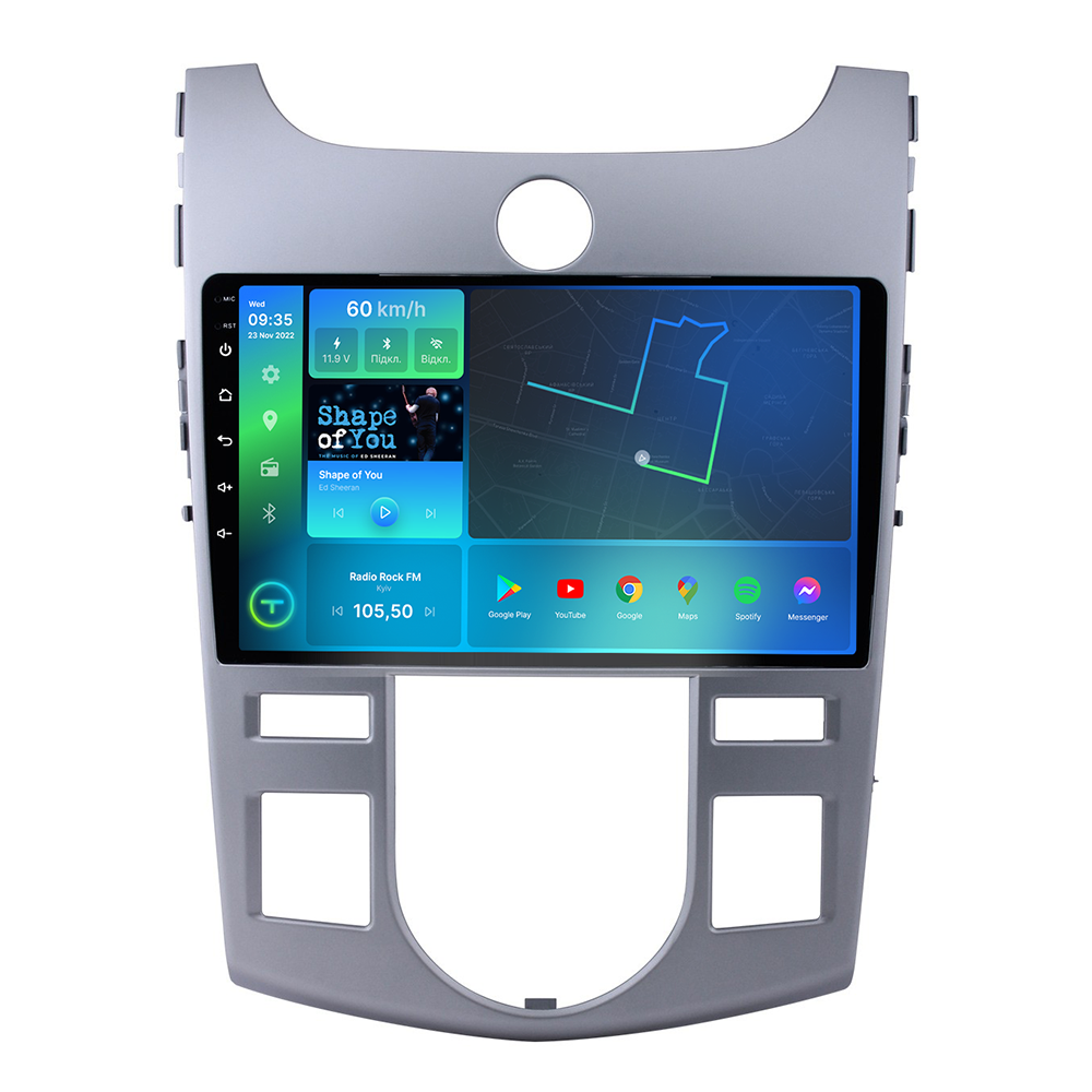 Автомагнитола штатная Torssen F9232 для Kia Cerato/Forte 2008-2013 г. 4G/Carplay/DSP conditioner 2/32 GB 9" (20220676)