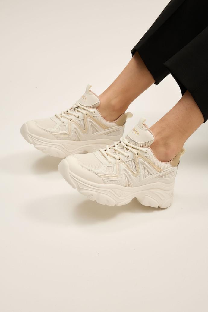 Кроссовки женские демисезонные LONZA р. 38 Белый (198841)