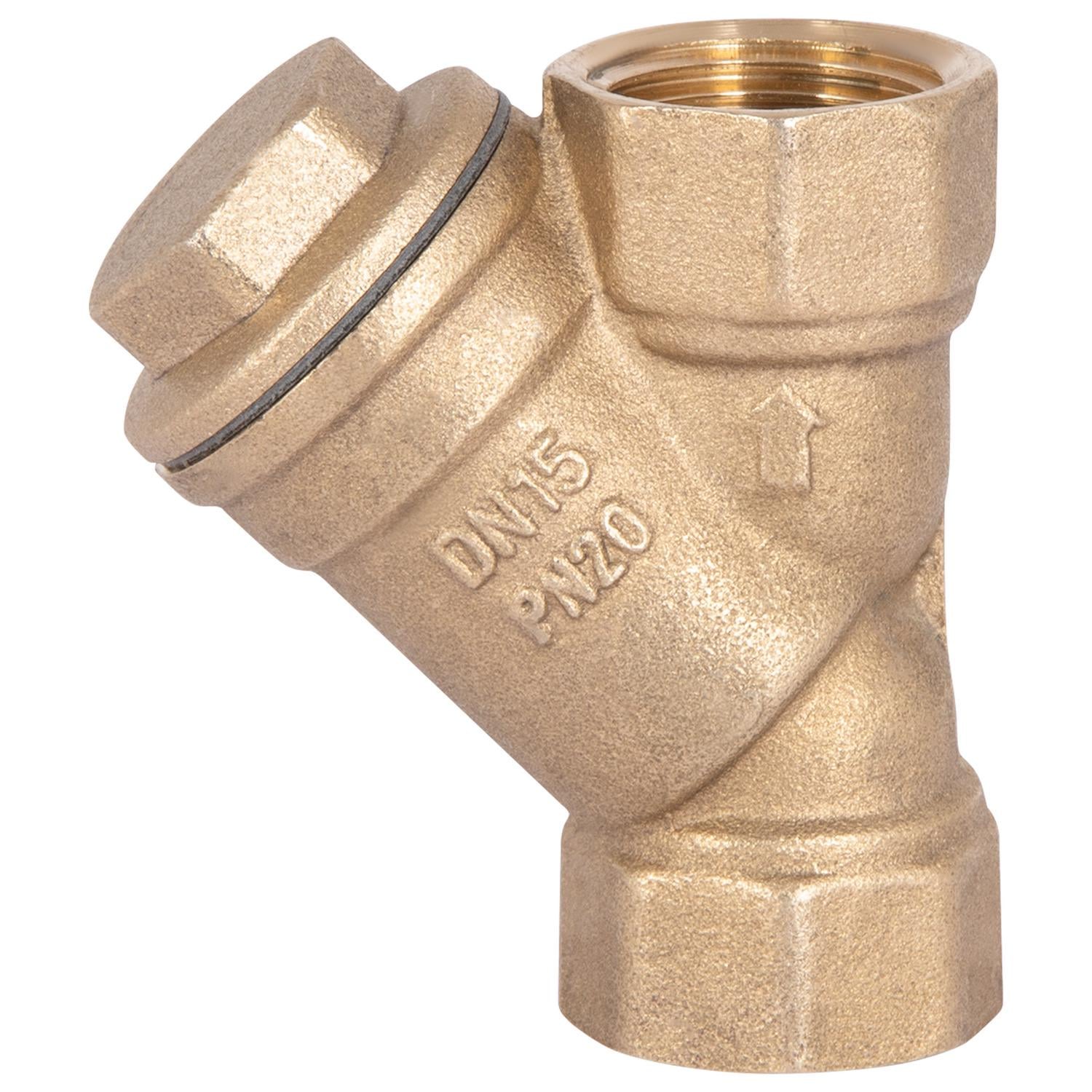 Фильтр грубой очистки ICMA №50 косой 1/2" 400 мкм 83050AD05