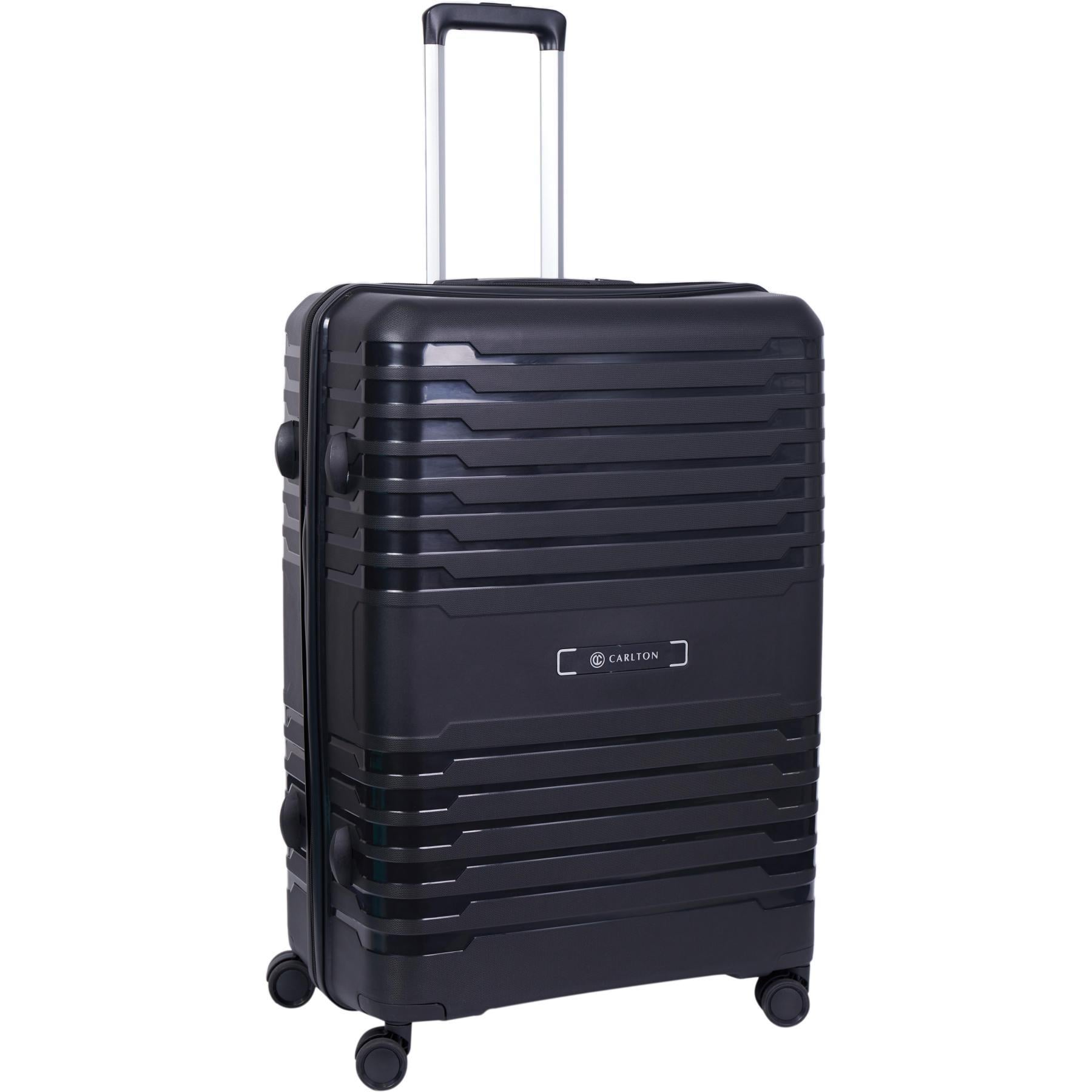 Валіза жорстка Carlton Harbor Plus HARBPLTXX L 76х52х32 см Чорний (HARBPLT76-JBK)