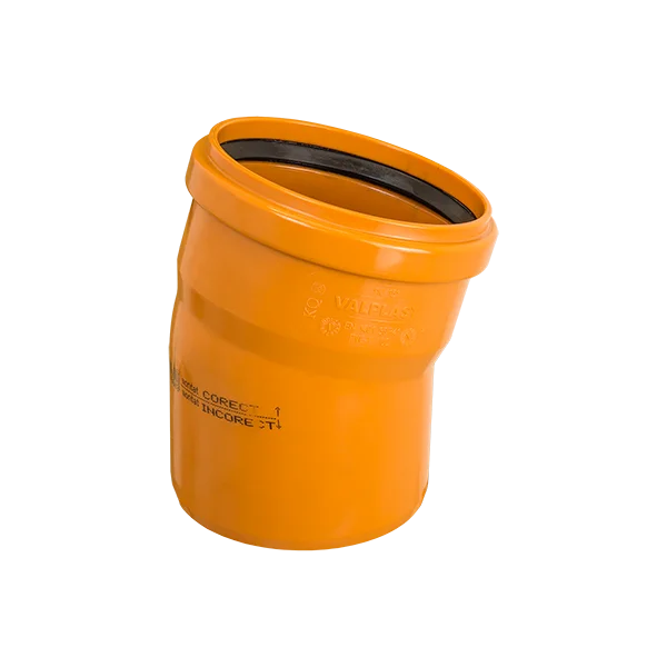 Коліно зовнішнє Valrom 160x15 мм