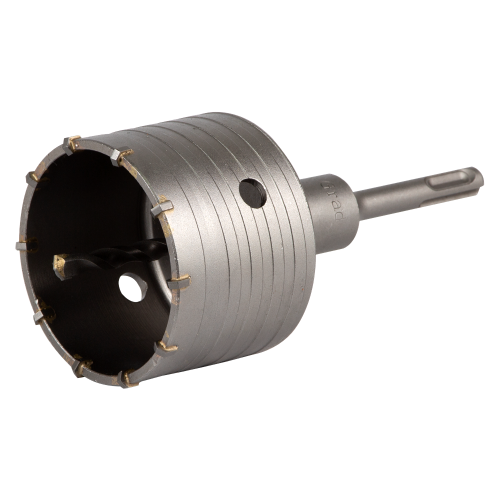 Коронка по бетону SDS PLUS 120х70 мм Т10 и хвостик 110 мм (453432)