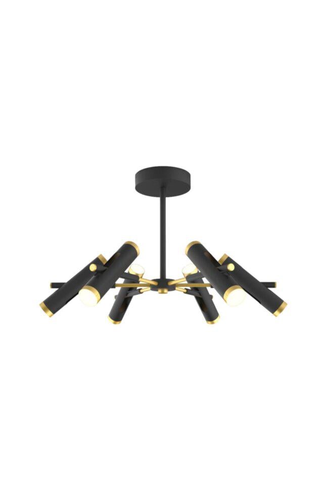 Люстра WunderLicht Ki5428 70x150 см Черно-золотистый (KI5428-46B) Люстра WunderLicht Ki5428 70x150 см Черно-золотистый (KI5428-46B)