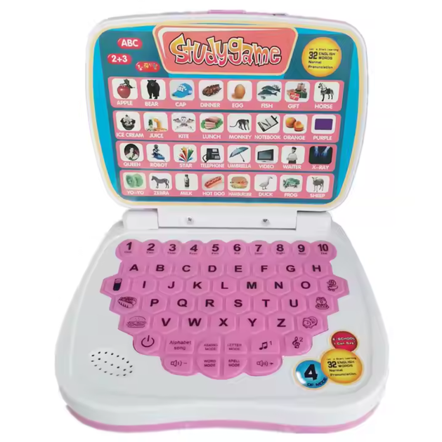 Игрушка развивающая детская Ноутбук StudyGame AH-802Y для обучения и игр (2479516957)