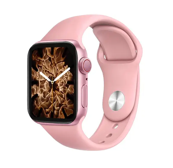 Смарт-годинник з тонометром Watch Series 6 HW22 PLUS WearfitPro 44 мм Pink