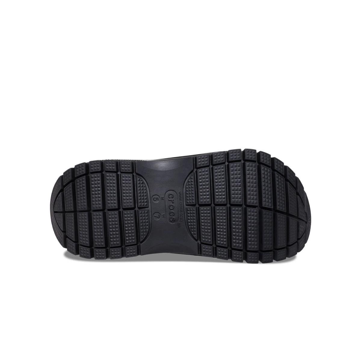 Сабо женские Crocs Mega Crush M7W9 р. 39 25,5 см Black (207988) - фото 6