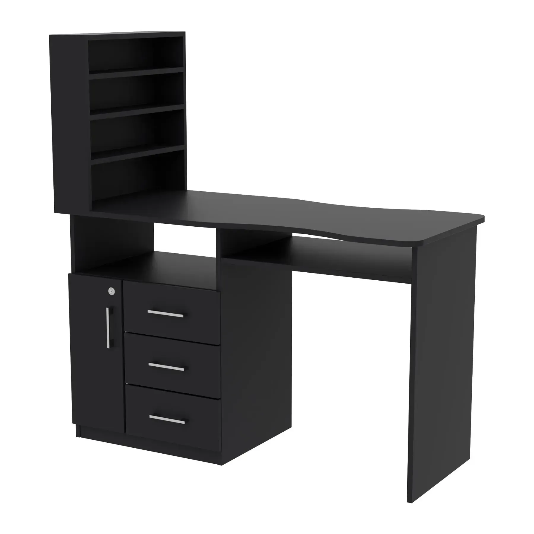 Стіл манікюрний Kontinent СМ-1 лівий 1230х550х1264 мм Антрацит (29052739) - фото 1 Стіл манікюрний Kontinent СМ-1 лівий 1230х550х1264 мм Антрацит (29052739) - фото 1