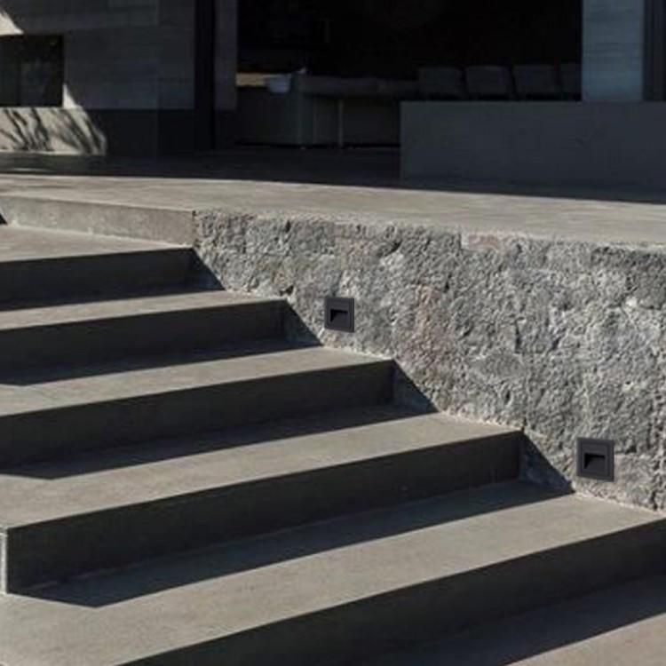 Светильник встраиваемый Ardero DH1010ARD LEVEL для подсветки фасадов 3 Вт 3000K Черный (30584014) - фото 7 Светильник встраиваемый Ardero DH1010ARD LEVEL для подсветки фасадов 3 Вт 3000K Черный (30584014) - фото 7