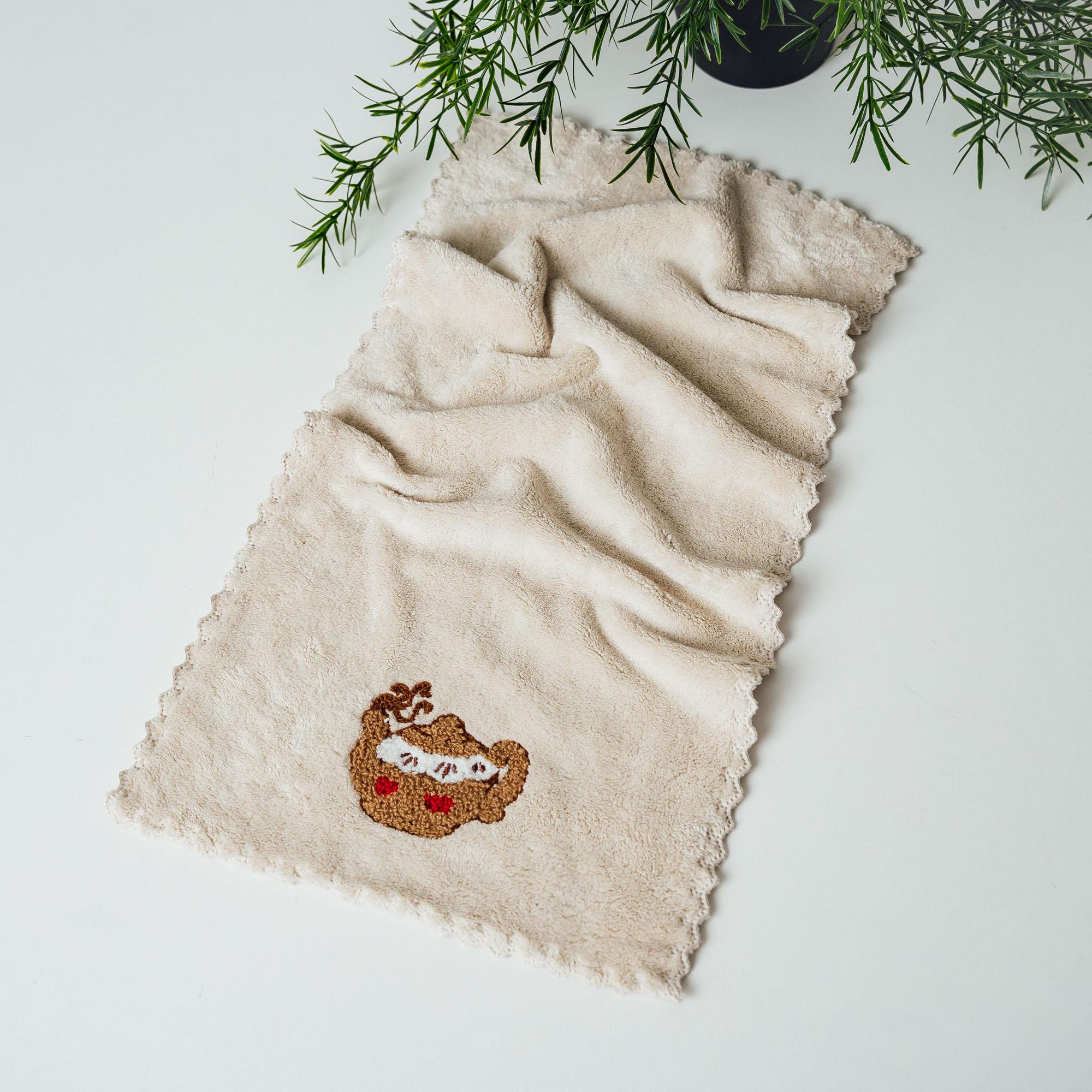 Кухонное полотенце 86836 Чаепитие 25х50 см Капучино (12447_18)