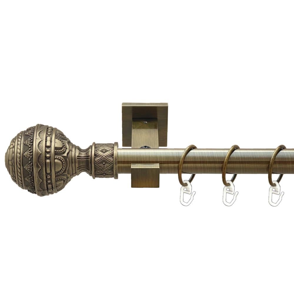 Карниз для штор Orvit Арабеска однорядний техно 25 мм 320 см Антик (009-2666)