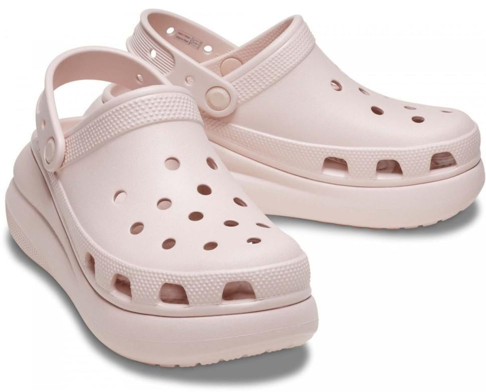 Сабо жіночі Crocs Crush Clog р. 37-38 Пудровий (17479)