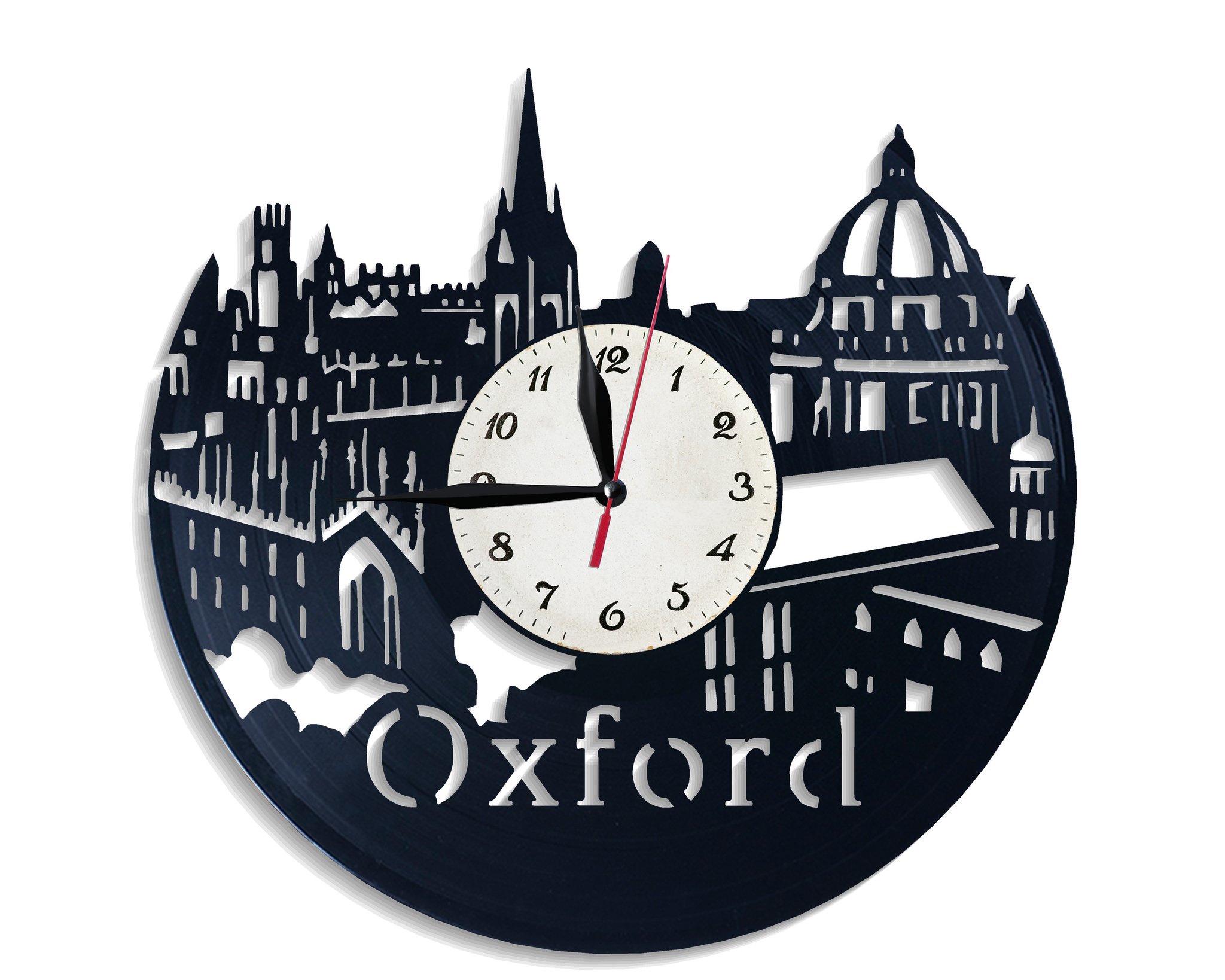 Часы настенные Оксфорд 2779 из виниловой пластинки