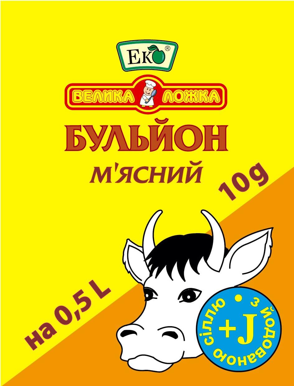 Бульйон м'ясний стік-пакет Еко 250 г