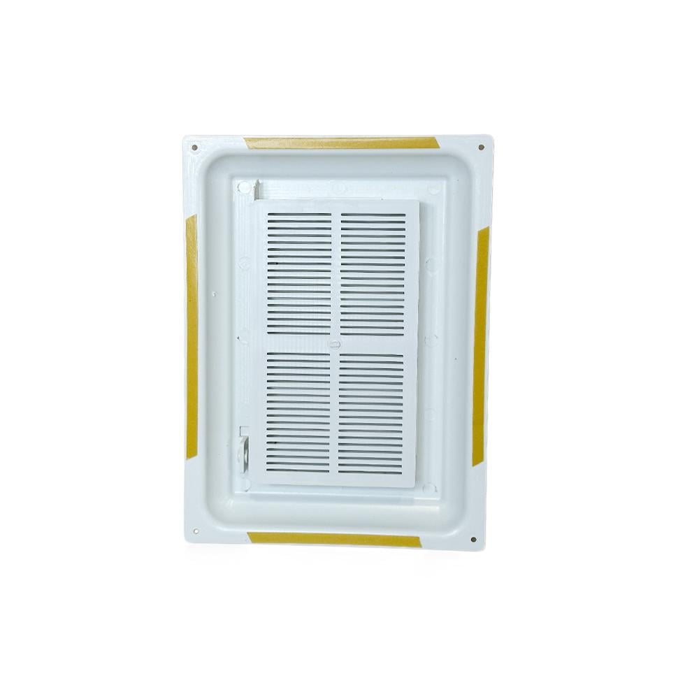 Вентиляционная решетка с сеткой пластик 28х38 см Белый - фото 3 Вентиляционная решетка с сеткой пластик 28х38 см Белый - фото 3