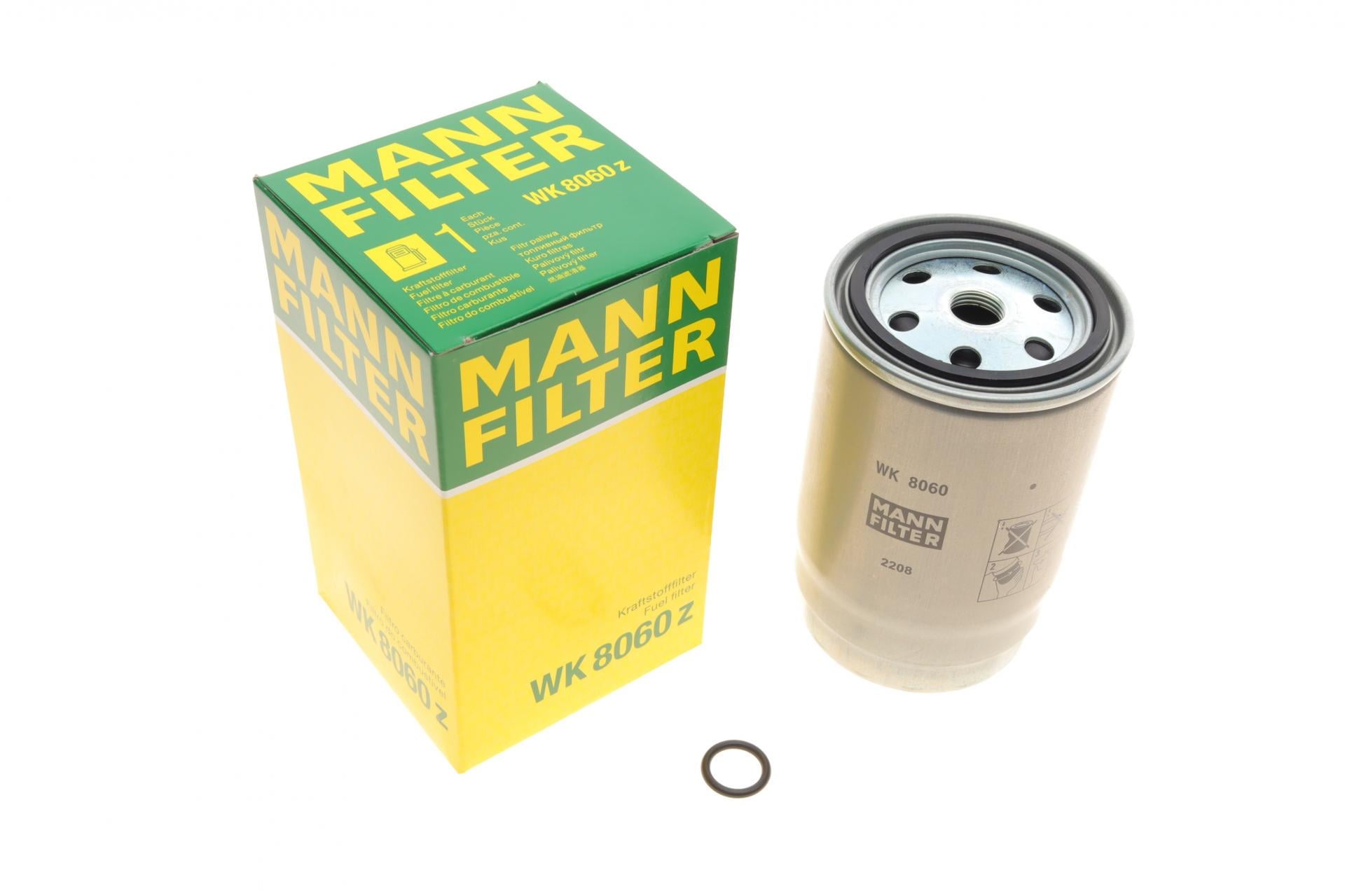 Фильтр топливный Mann-Filter для Hyundai iX20/Tucson/Kia Ceed/Sportage 1,4-2,0CRDi 11- з прокладкою (WK 8060 Z) Фильтр топливный Mann-Filter для Hyundai iX20/Tucson/Kia Ceed/Sportage 1,4-2,0CRDi 11- з прокладкою (WK 8060 Z)