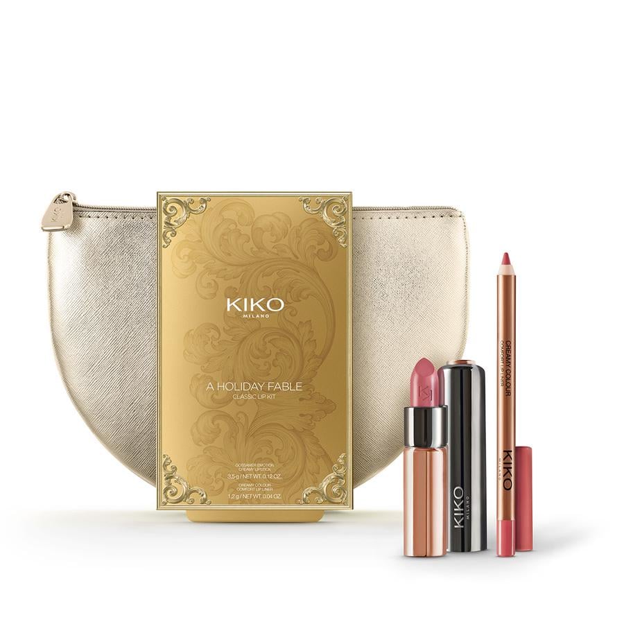 Набір A Holiday Fable Classic Lip Kit Kiko Milano 02 Любителі Мокаччіно - фото 1