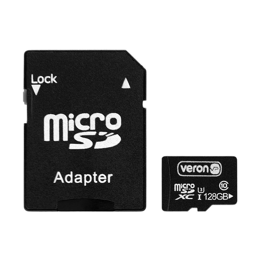 Карта памяти 128 ГБ Veron microSDXC UHS-3 класс 10 с адаптером (TG220)