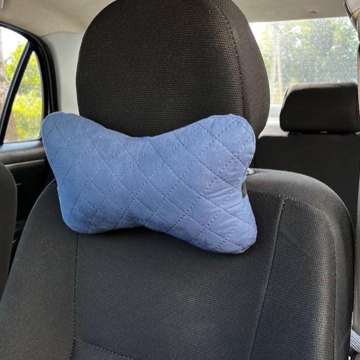 Подушка в машину 27x16x8 см Сірий (24167330) - фото 1 Подушка в машину 27x16x8 см Сірий (24167330) - фото 1