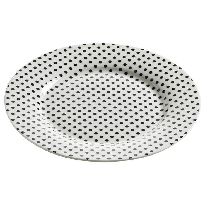 Тарілка обідня Maxwell&Williams DOTS ART DECO фарфор 20 см (2628213)