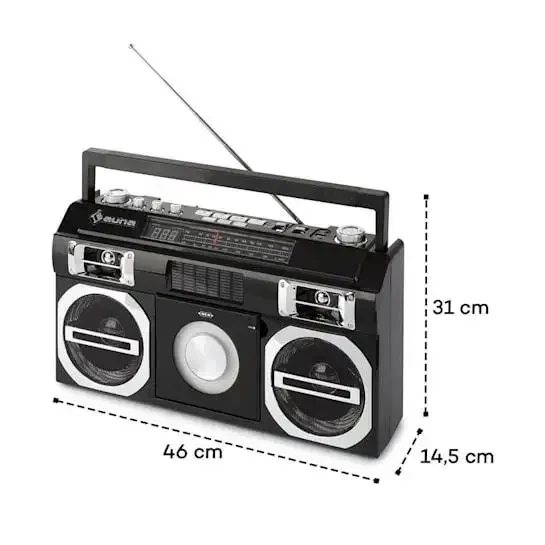 Плеер-ретро Auna Oldschool (10033778) - фото 2 Плеер-ретро Auna Oldschool (10033778) - фото 2