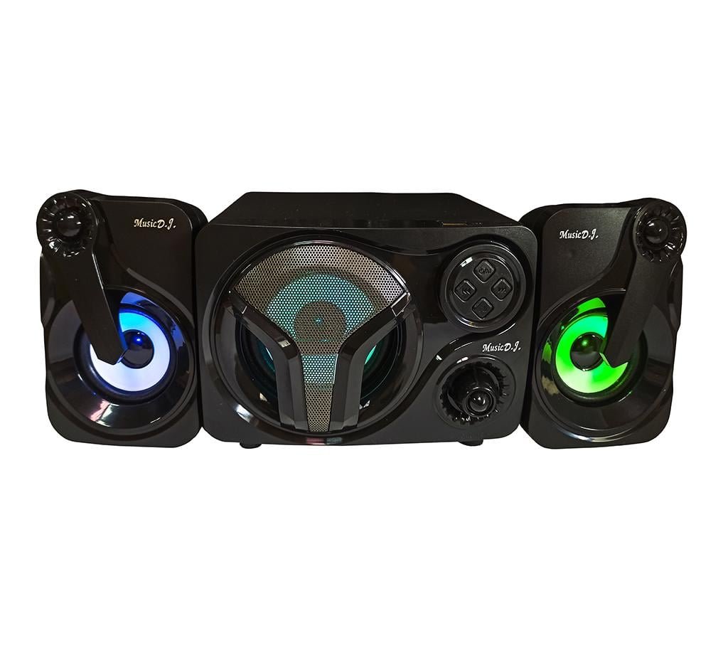 Акустическая система 2.1 Music D.J. SP-60 Bluetooth/USB/FM (30960)