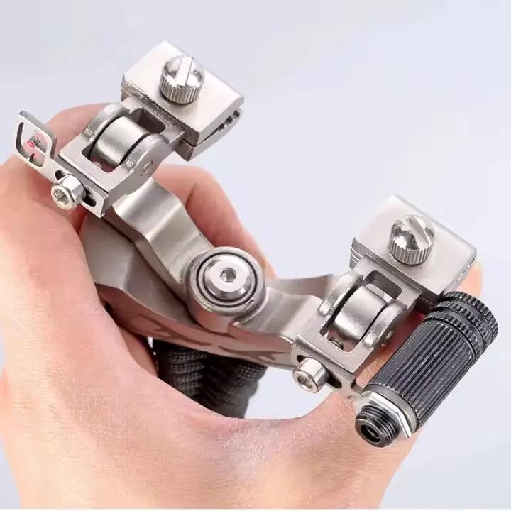 Рогатка металева поворотна з лазерним прицілом SFU 360 для полювання/спорту/риболовлі (0037) - фото 3 Рогатка металева поворотна з лазерним прицілом SFU 360 для полювання/спорту/риболовлі (0037) - фото 3