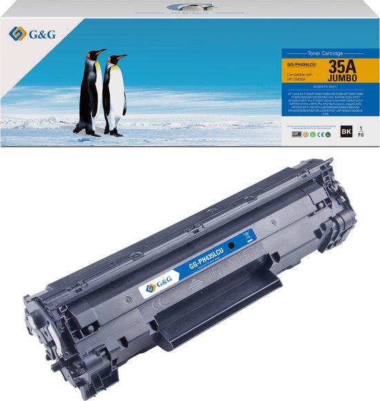 Тонер-картридж G&G для устройств Canon/HP Черный (G&G-CB435A)