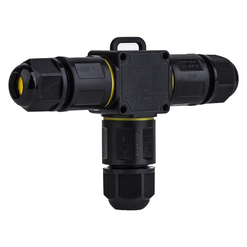 Коннектор провода M684-T 3pin 0,5-2,5 мм2 6-11 мм IP68