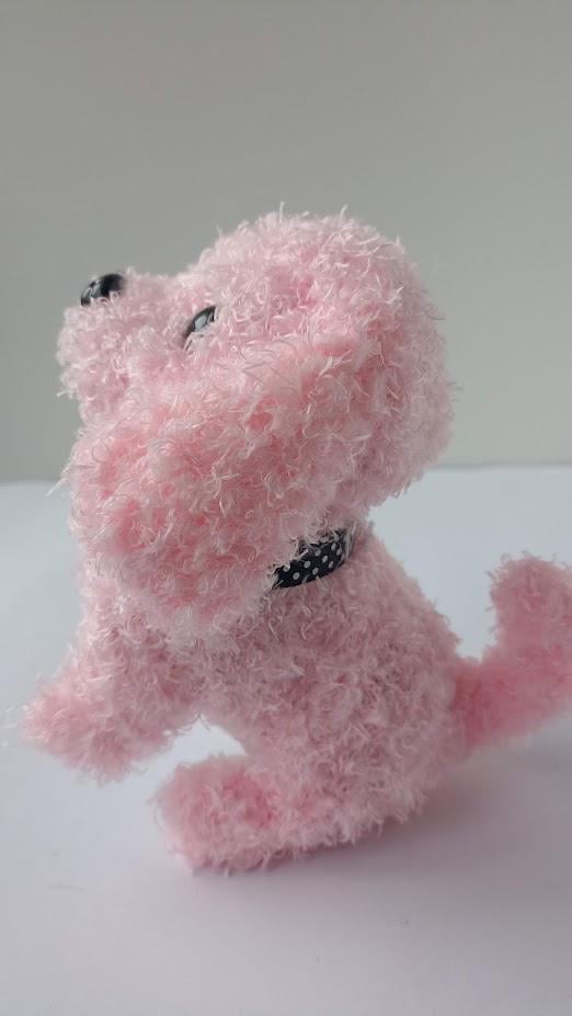 Интерактивная плюшевая собачка Розовый (23927 С)