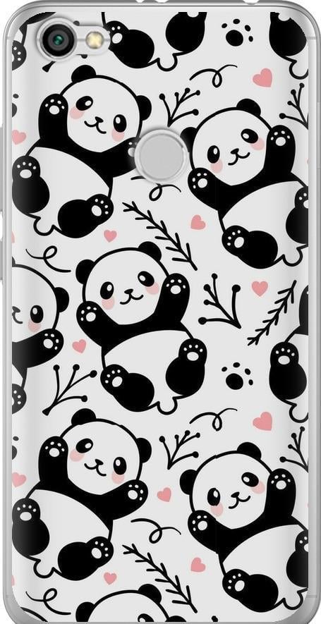 Чехол на Xiaomi Redmi Note 5A Prime Панды (4318u-1063-42517)