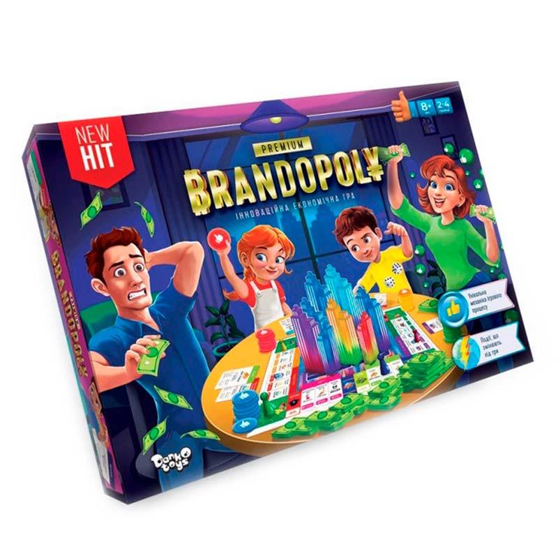 Настольная игра Брендополия Premium Danko Toys G-BrP-01-01U (31154797) Настольная игра Брендополия Premium Danko Toys G-BrP-01-01U (31154797)