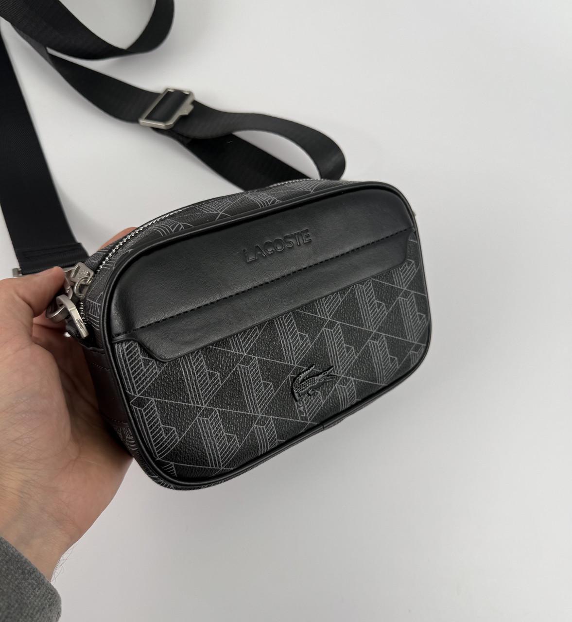 Сумка через плечо Lacoste crossbody monogram Черный - фото 5 Сумка через плечо Lacoste crossbody monogram Черный - фото 5