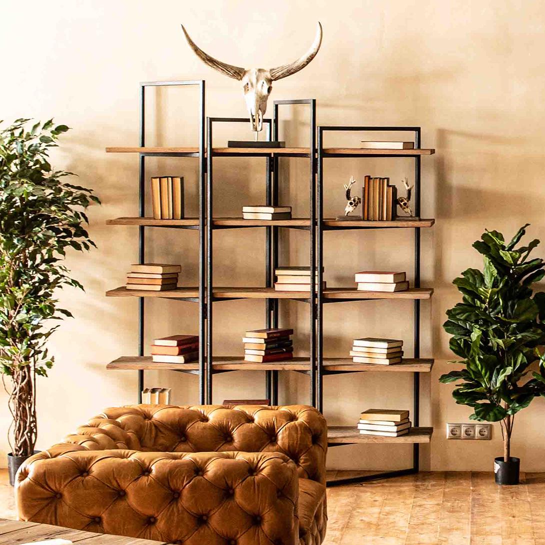 Стеллаж в стиле лофт EcoLoft (IN-2760) Стеллаж в стиле лофт EcoLoft (IN-2760)