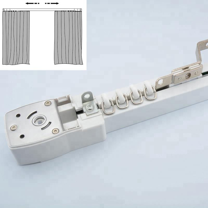 Электрокарниз прямой AUTORAIL в сборе две каретки/две шторы 240 см (34715224) - фото 10
