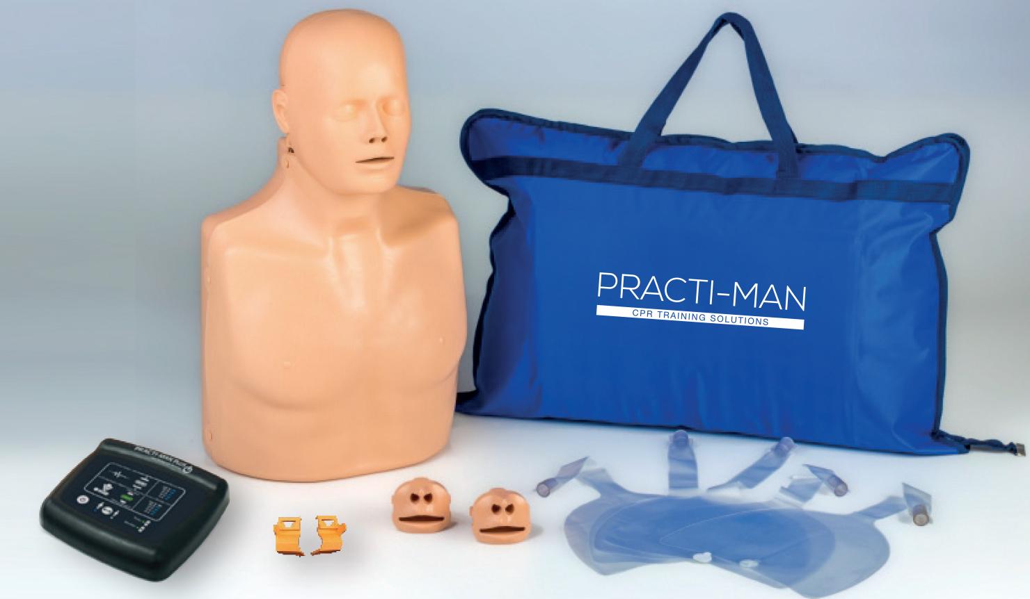 Тренажер для проведення серцево-легеневої реанімації Practiman Plus з електронікою та монітором (26937173) - фото 8 Тренажер для проведення серцево-легеневої реанімації Practiman Plus з електронікою та монітором (26937173) - фото 8