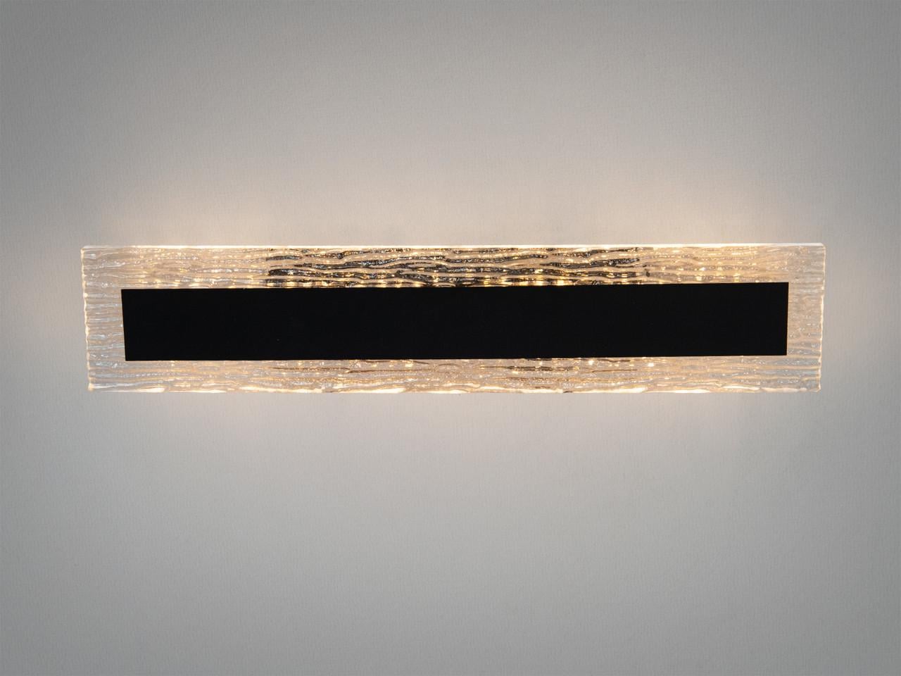 Настенный светильник LED для спальни Diasha 8115-C/400BK Minimalism 20 Вт Черный (2971349554)
