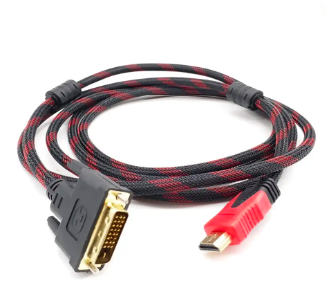 Кабель DVI-HDMI HDMI-DVI совместим с высокоскоростным HDTV и цифровым аудиокабелем DVI 1,5 м (2221188310) - фото 8