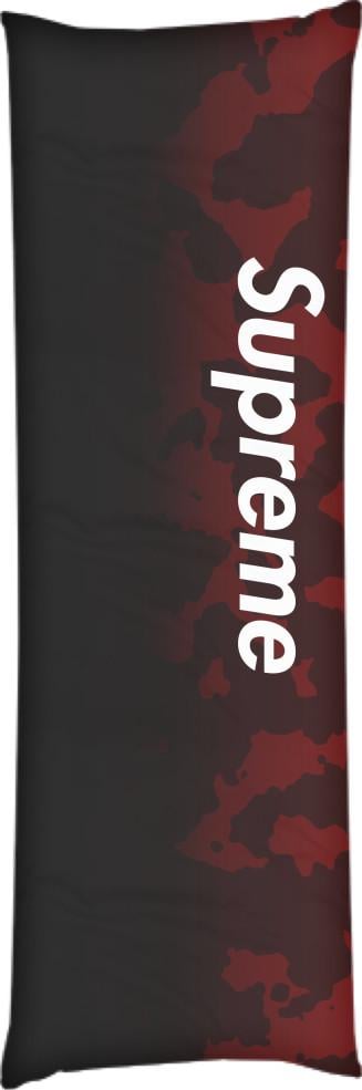 Подушка дакимакура Supreme 50x150 см Красный камуфляж (13545648)