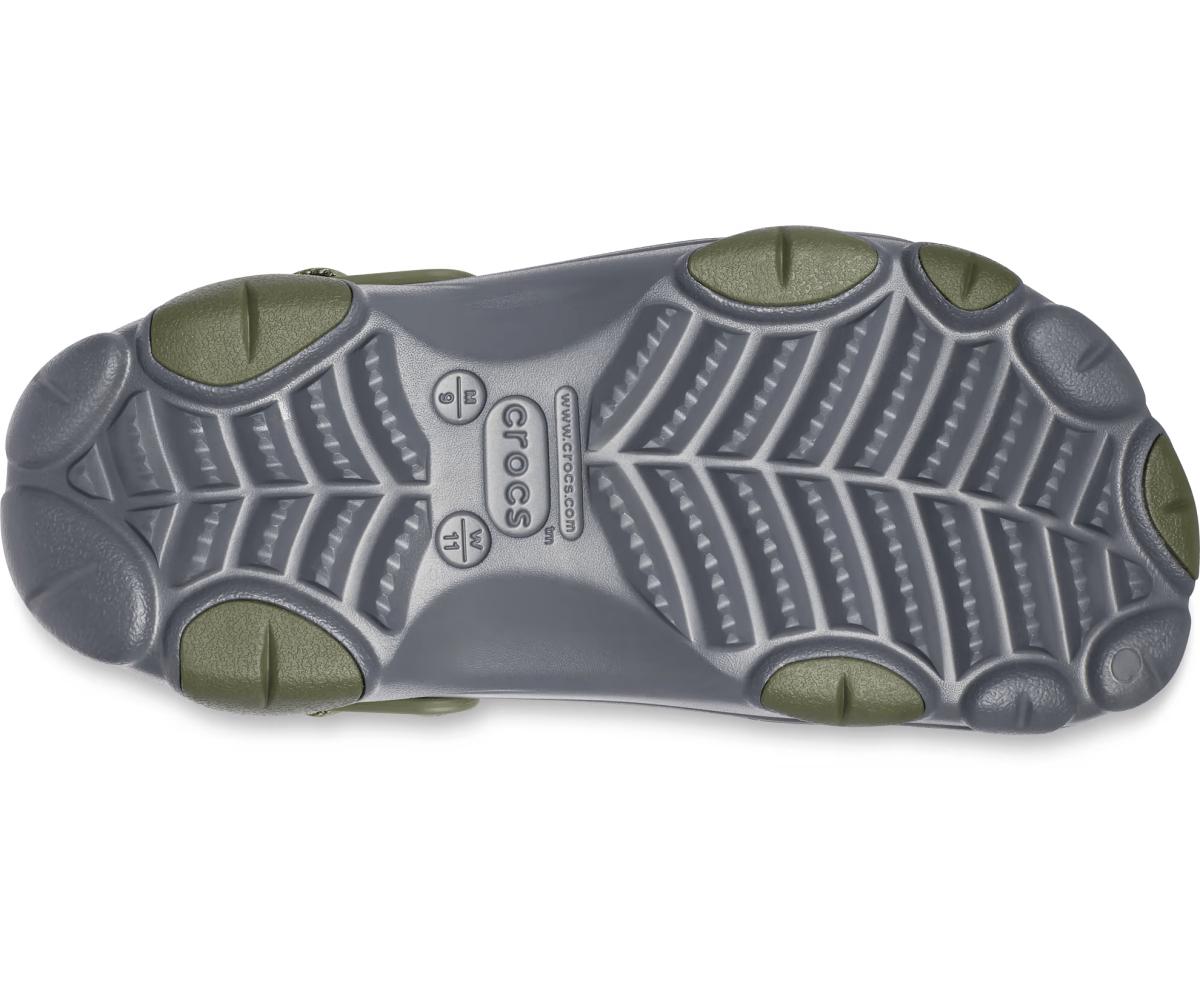 Сабо Crocs All Terrain M6W8 р. 38 24,5 см Slate Grey/Multi (206340) - фото 6