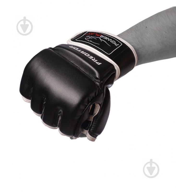 Рукавички для MMA PowerPlay 3056 L Чорні