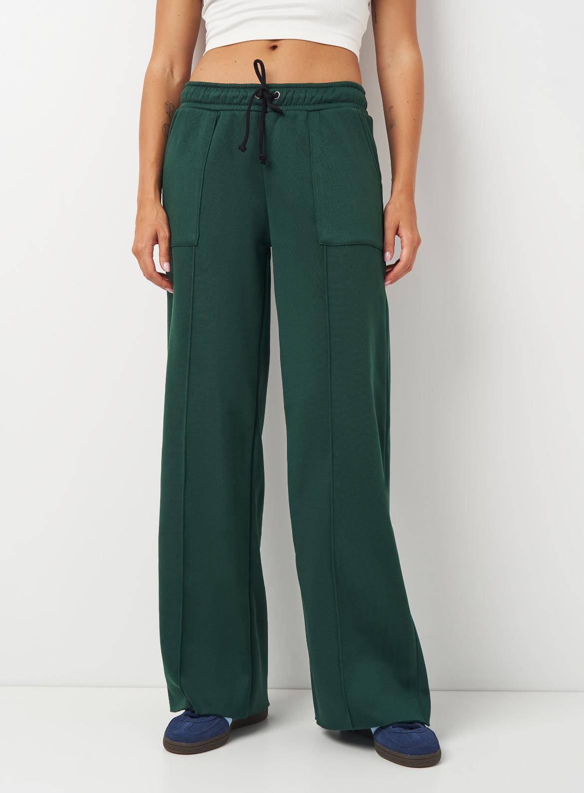 Спортивные штаны женские Элли теплые р. 48 Зеленый (2288073187) - фото 2 Спортивные штаны женские Элли теплые р. 48 Зеленый (2288073187) - фото 2