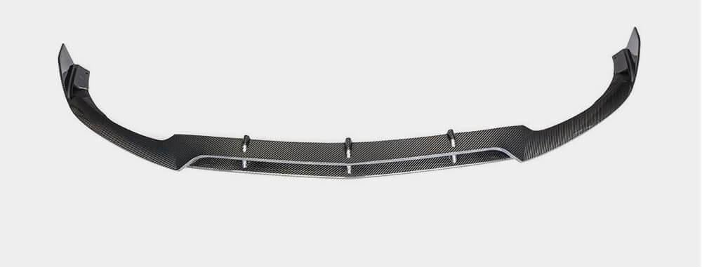 Накладка на передний бампер Lip DDCarbon V4 для SD C63 AMG 2015-2019/Mercedes C-сlass W205 2014-2021 карбон (147780)
