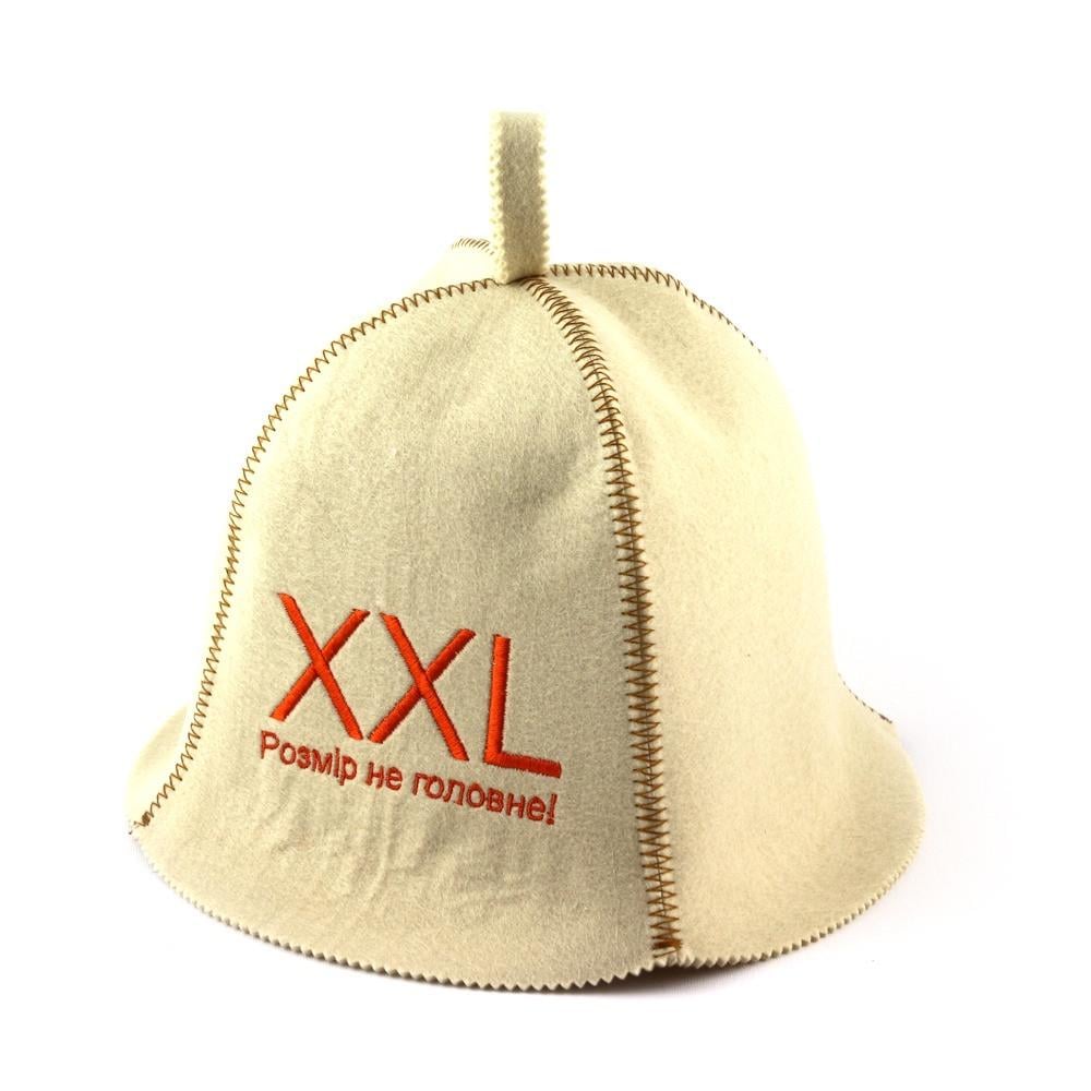 Шапка банная Luxyart "XXL розмір не головне" искусственный фетр (LA-893)