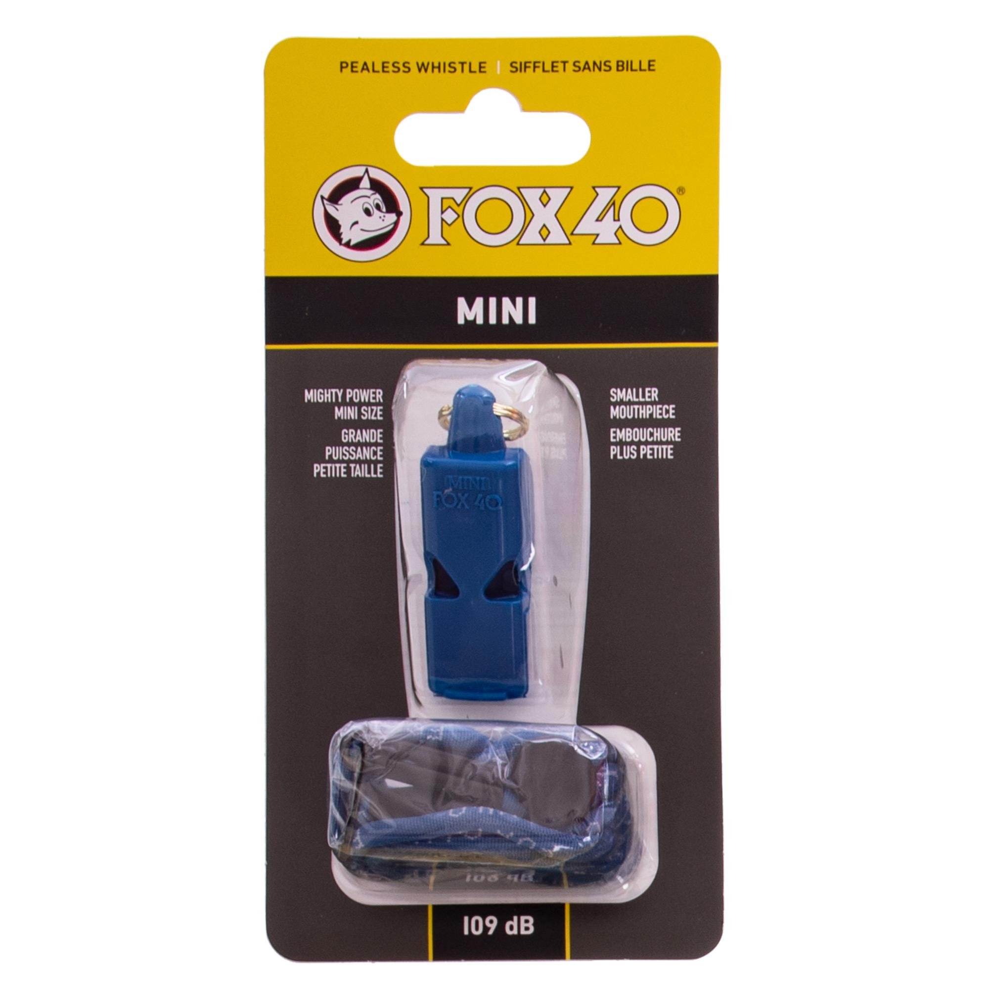 Свисток суддівський Zelart FOX40-Mini пластиковий Синій (DR007508) - фото 5