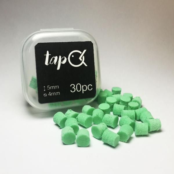 Штучна насадка Ok-Tackle TapOk EVA 4 мм 30 шт. Зелений (tap4green2)